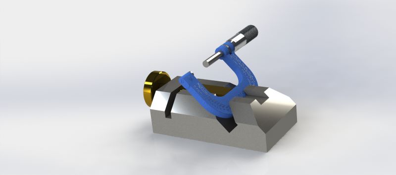 Machining project blueprint for Fly-cutter